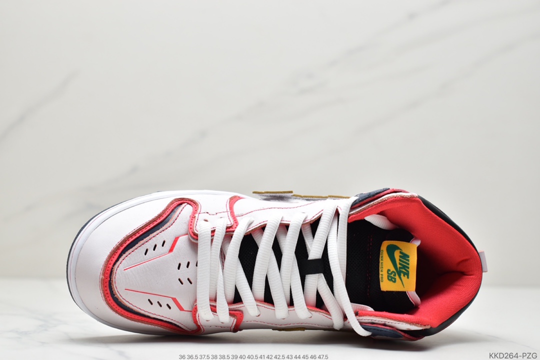490 SB Dunk High QS高达联名 此款Gundam配色从”独角兽”高达中汲取灵感 DH7717-100