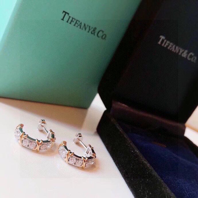 Tiffany & Co. Schlumberger Four-Diamond Earrings - Elegant and Refined 3 i1637859611 425 2