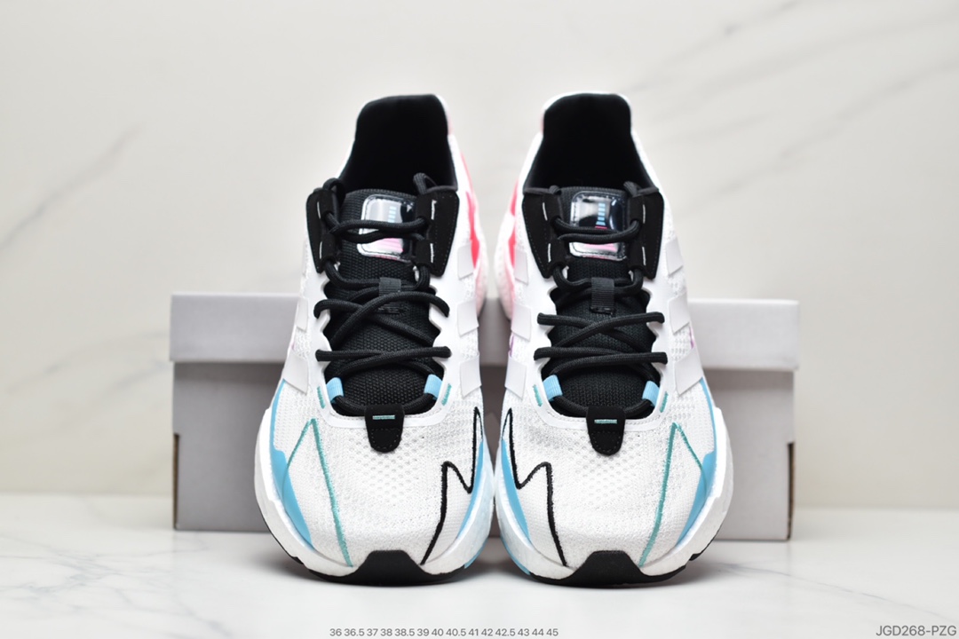 180 Adidas Boost X9000L4 S23682 全新99系列复古爆米花跑鞋