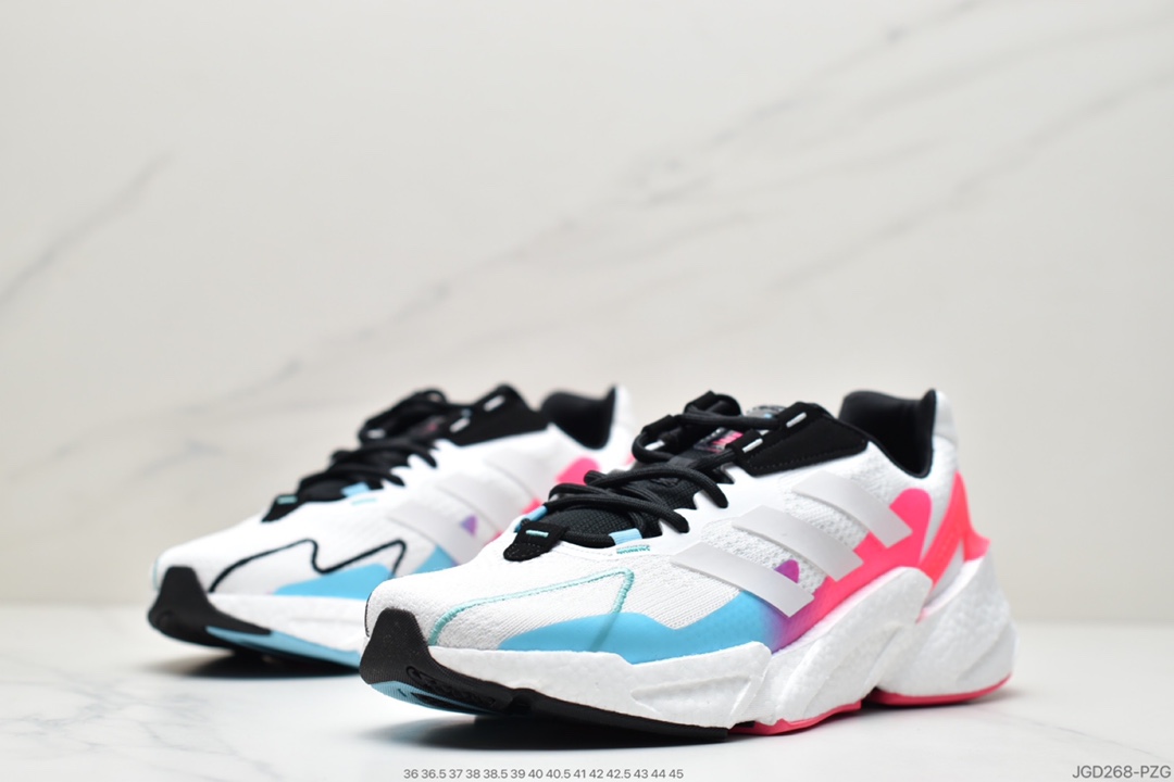 180 Adidas Boost X9000L4 S23682 全新99系列复古爆米花跑鞋