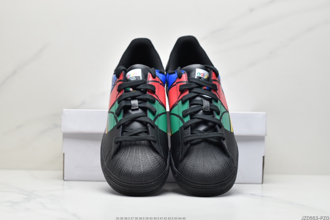 140 阿迪达斯官网三叶草贝壳头 SUPERSTAR PURE男女经典运动鞋FU9518