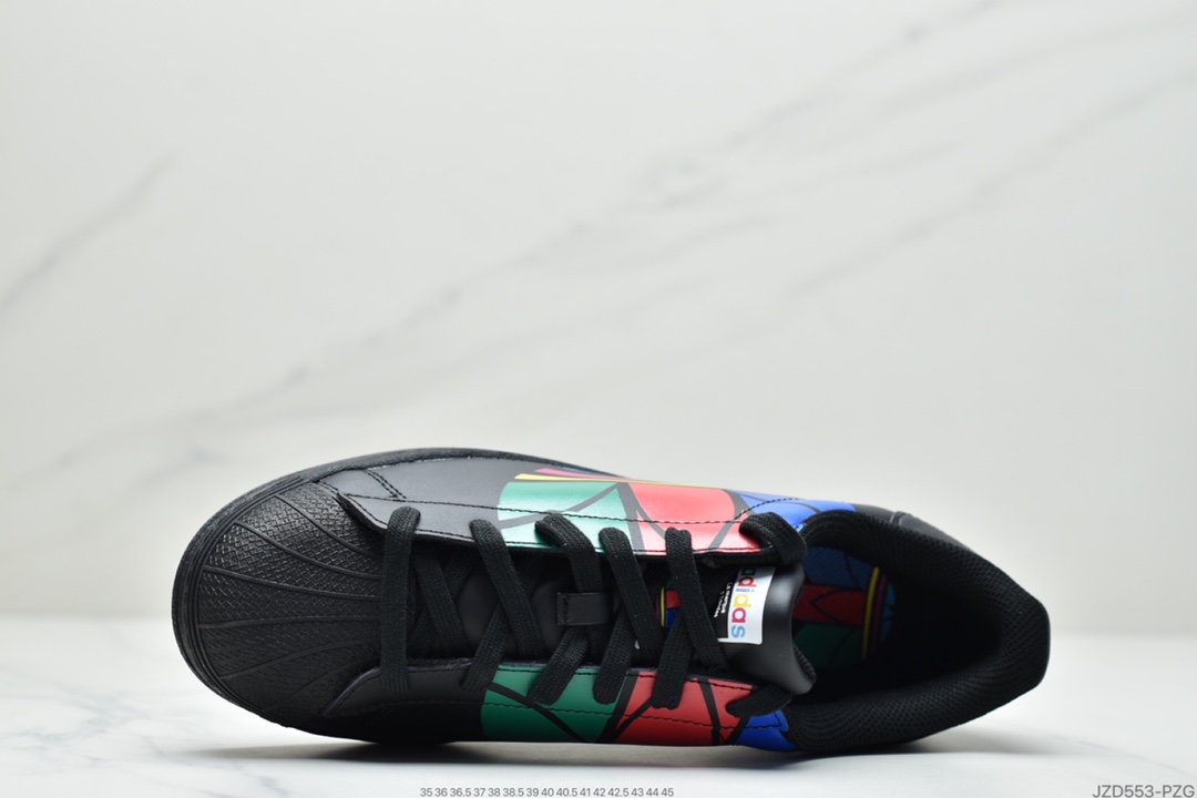 140 阿迪达斯官网三叶草贝壳头 SUPERSTAR PURE男女经典运动鞋FU9518