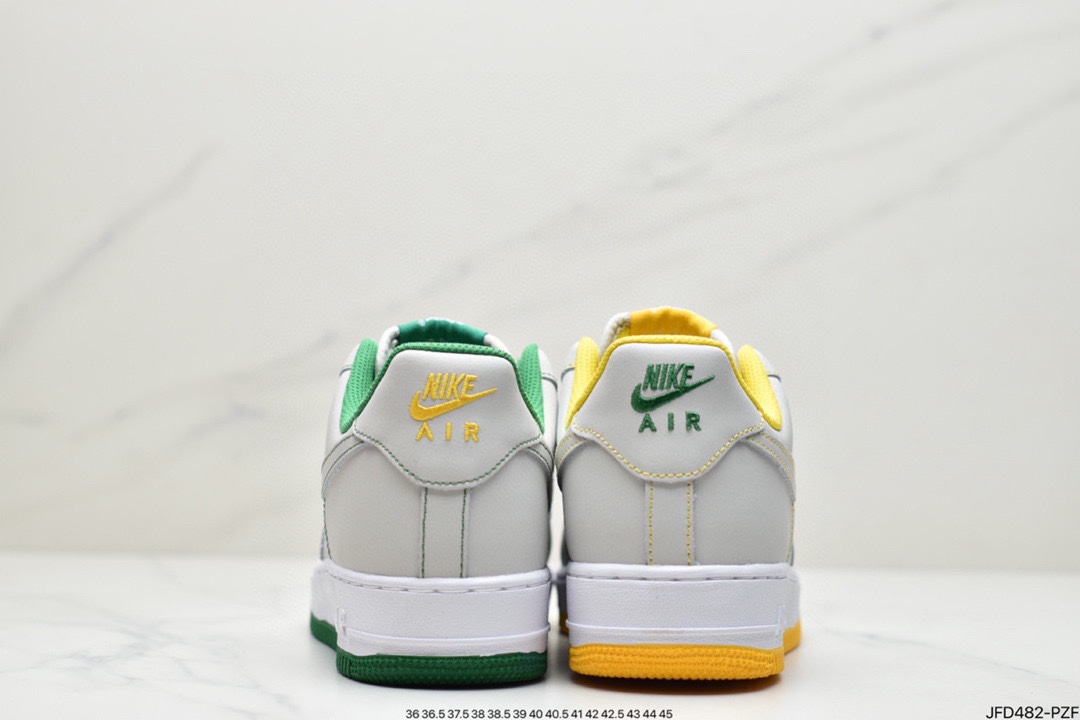 170 Air Force 1 ’07 黄绿鸳鸯原楦头原纸板 BQ8988-101