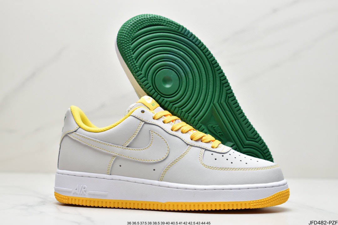 170 Air Force 1 ’07 黄绿鸳鸯原楦头原纸板 BQ8988-101