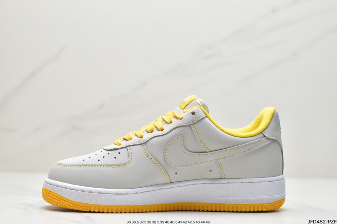 170 Air Force 1 ’07 黄绿鸳鸯原楦头原纸板 BQ8988-101