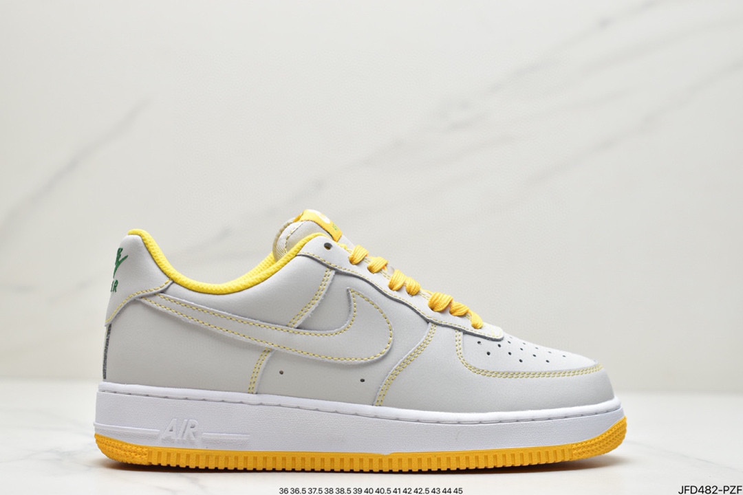 170 Air Force 1 ’07 黄绿鸳鸯原楦头原纸板 BQ8988-101
