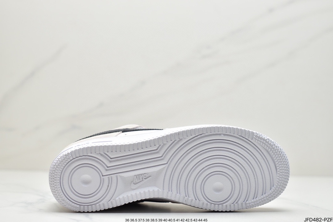 170 Nike Air Force 1 Low ski 米白黑勾 BQ8988-100