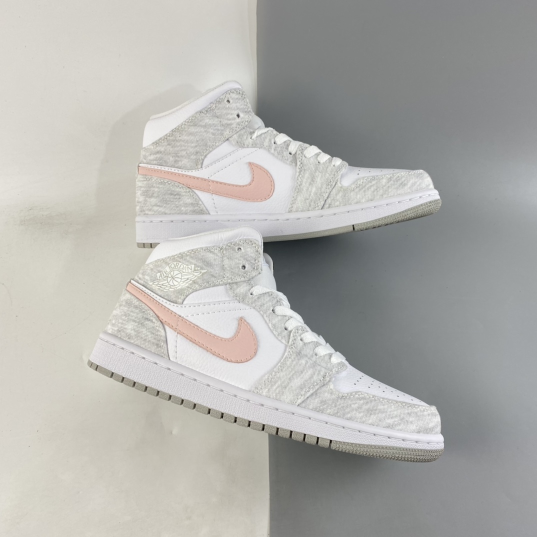 P240  Air Jordan 1 Mid AJ1 乔1 中帮百搭休闲运动板鞋 DN4045-001