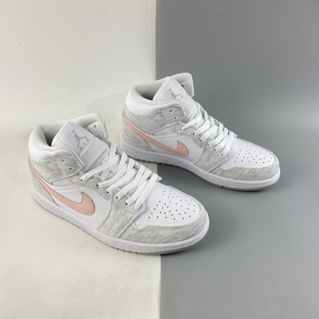 P240  Air Jordan 1 Mid AJ1 乔1 中帮百搭休闲运动板鞋 DN4045-001