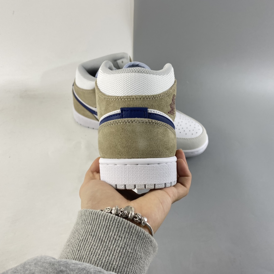 P240  Air Jordan 1 Mid AJ1 乔1 中帮百搭休闲运动板鞋DO6726-100