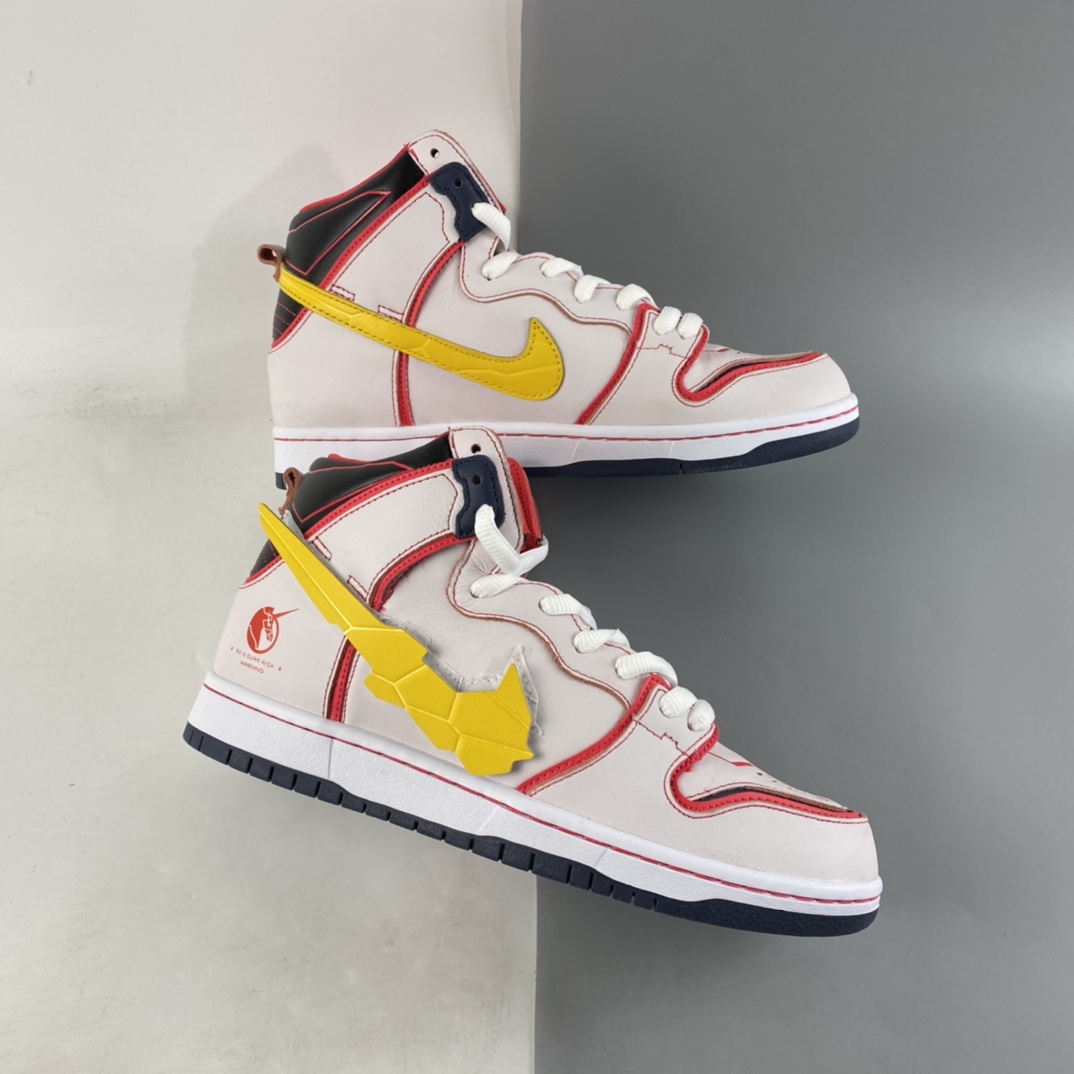 P480 Gundam x NIKE SB Dunk High "Project Unicorm-Rx-0” 白红黄DH7717-100-莆田鞋,莆田鞋货源,高仿鞋,高仿鞋货源,安福档口,莆田高仿鞋,莆田鞋批发,高仿鞋批发,莆田高仿运动鞋,高仿运动鞋,莆田运动鞋 P480 Gundam x NIKE SB Dunk High "Project Unicorm-Rx-0” 白红黄DH7717-100