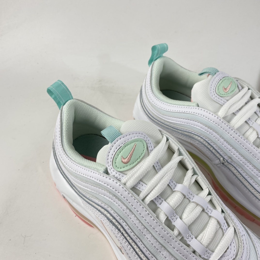 P240  NIKE Air Max 97 时尚休闲弹头气垫跑鞋 DJ1498-100