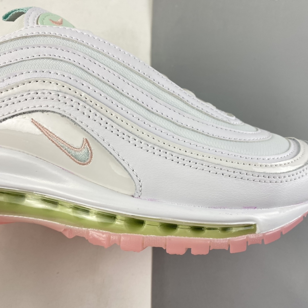 P240  NIKE Air Max 97 时尚休闲弹头气垫跑鞋 DJ1498-100