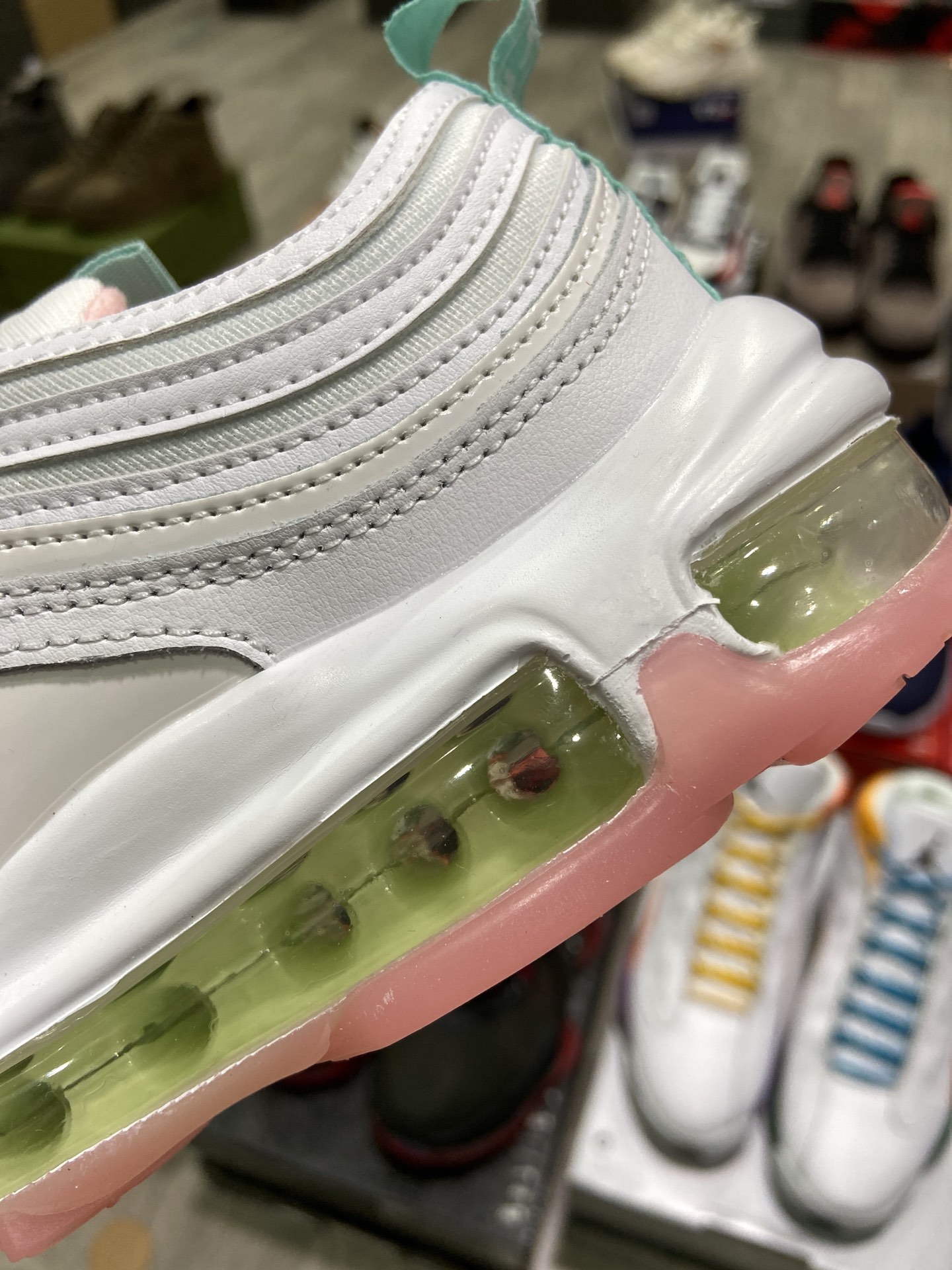 220 耐克Nike Wmns Air Max 97 复古气垫百搭休闲运动慢跑鞋DJ1498-100