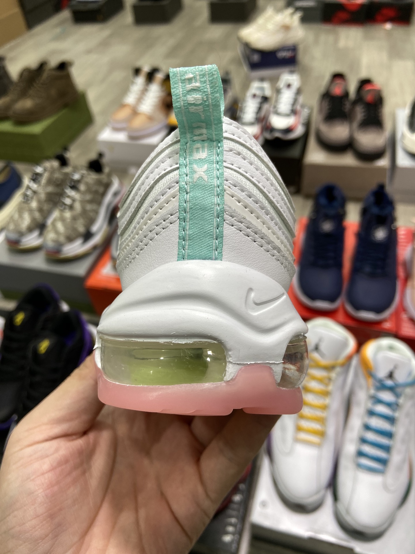 220 耐克Nike Wmns Air Max 97 复古气垫百搭休闲运动慢跑鞋DJ1498-100