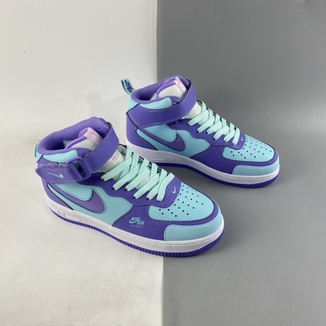 P240  NIKE Air Force 1 Mid 蓝紫 CV3039-107