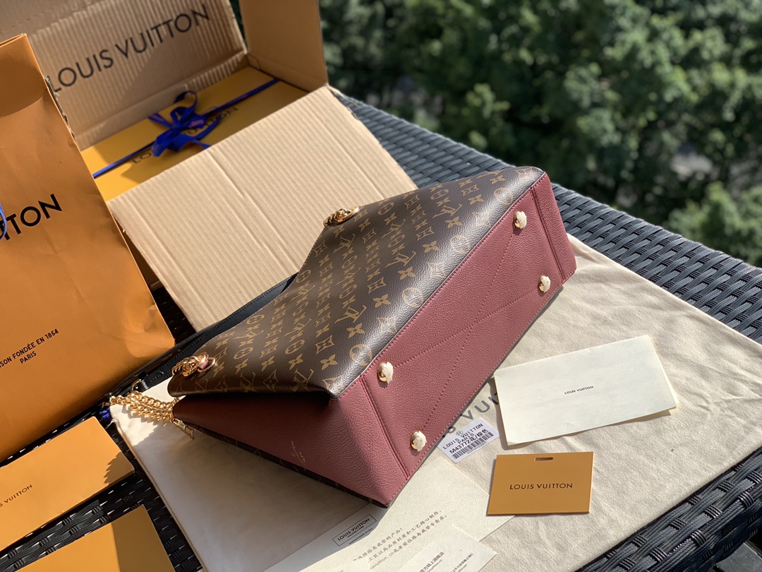 🌼 m43772尺寸36 x 26 x 13 CM 玫红色！迟到了！这组surene mm手提包终于来了