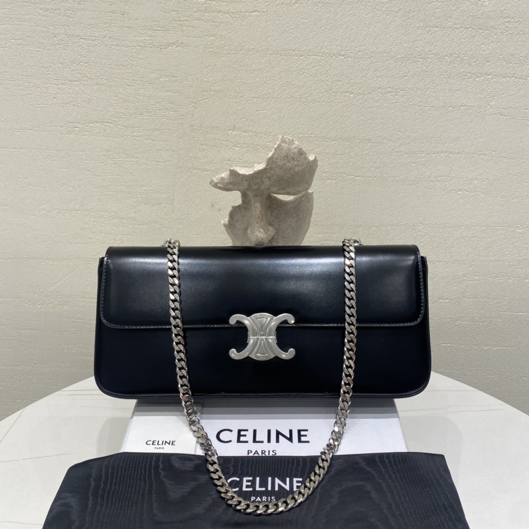 Celine Crossbody & Shoulder Bags Buy The Best Replica
 Silver Cowhide Chains