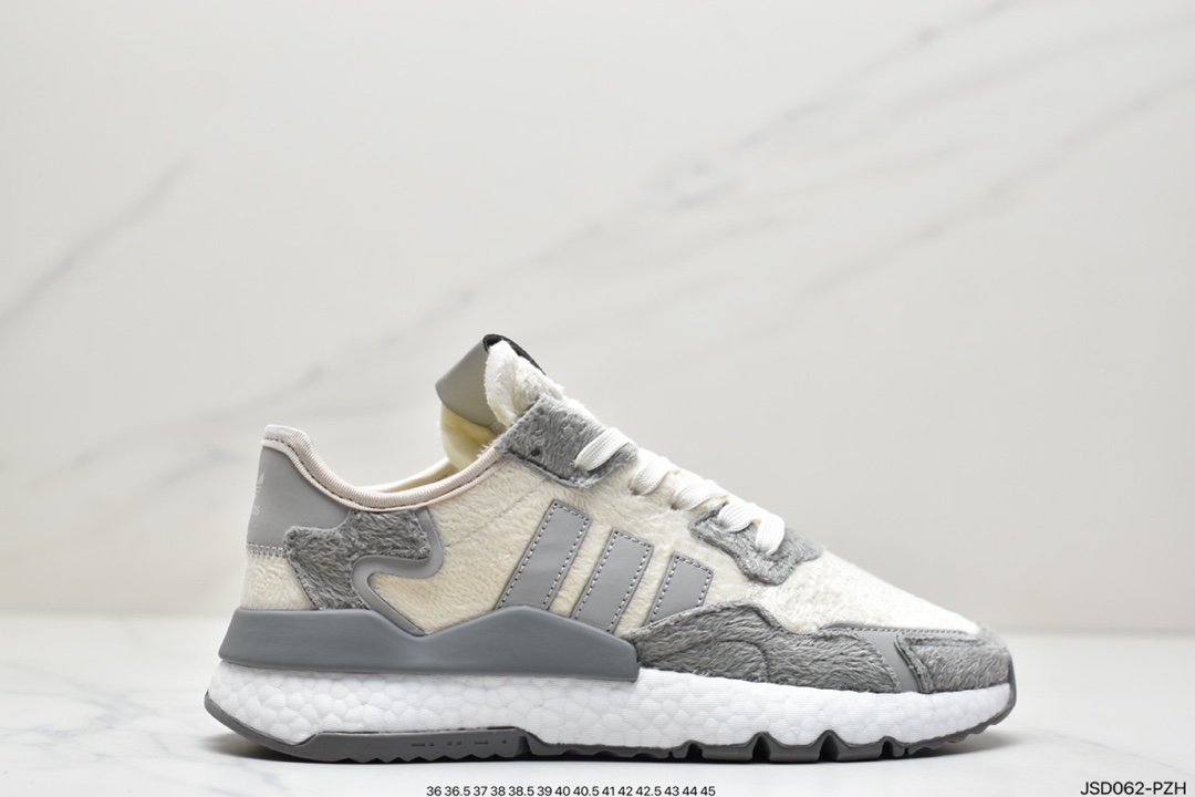 200 Adidas Nite Jogger 2019 Boost 夜行者复古跑鞋FV3633