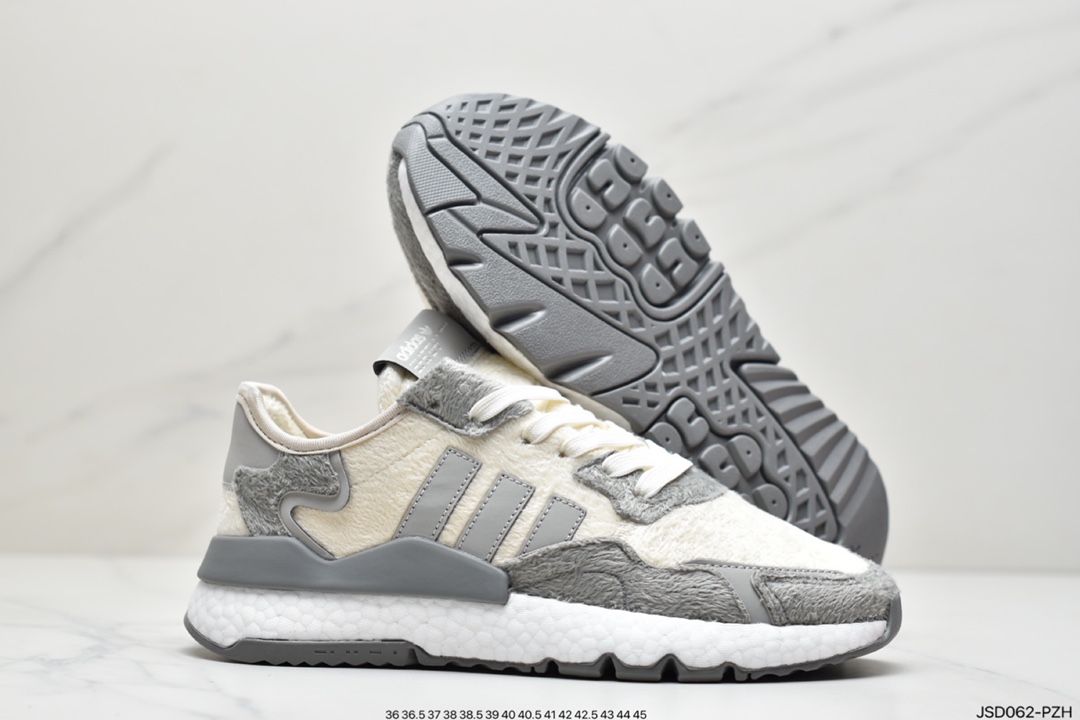 200 Adidas Nite Jogger 2019 Boost 夜行者复古跑鞋FV3633