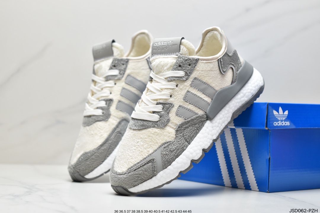 200 Adidas Nite Jogger 2019 Boost 夜行者复古跑鞋FV3633