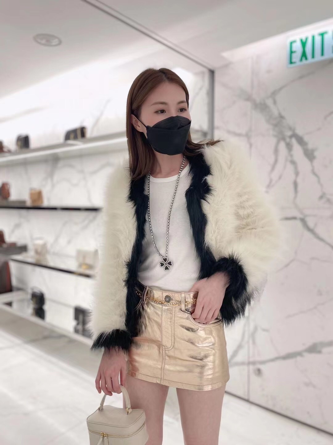 白色上身效果图👄