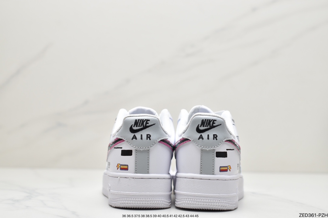 260 耐克Nk Air Force 1’07 Low 电玩主题 空军一号低帮休闲板鞋 CW2288-111