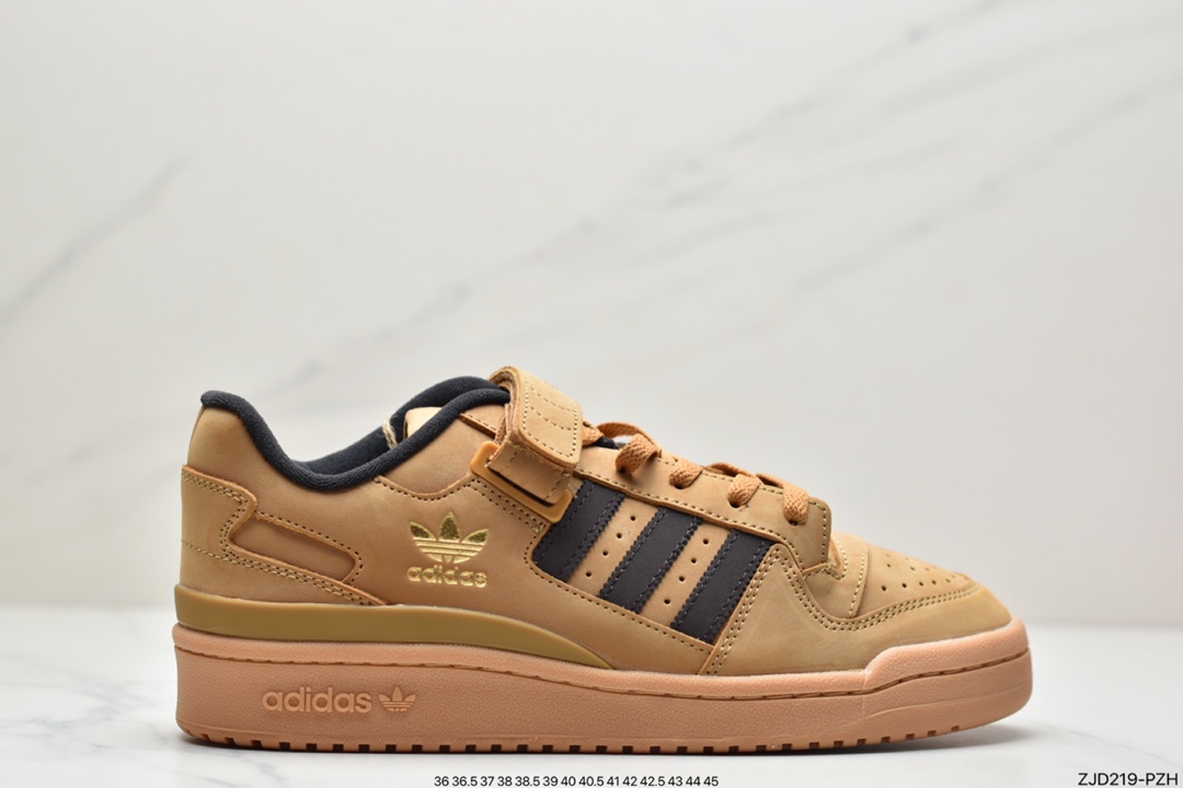 240 阿迪达斯adidas originals Forum Low 小麦 adidas Originals Forum RX人气单品GW6230