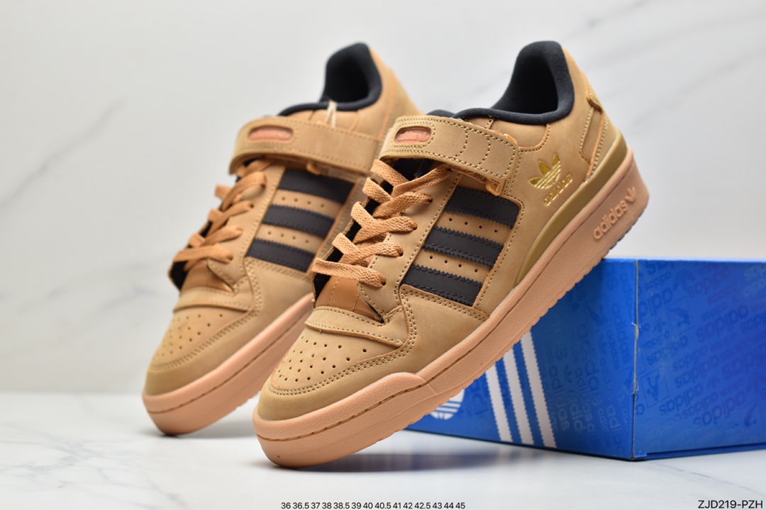 240 阿迪达斯adidas originals Forum Low 小麦 adidas Originals Forum RX人气单品GW6230