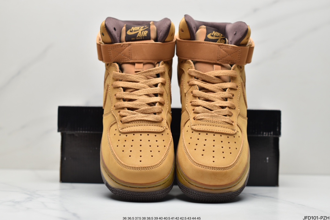 170 Nike Air Force 1 CO.JP Retro SP”Wheat Mocha”空军一号高帮经典百搭休闲运动板鞋DC7504