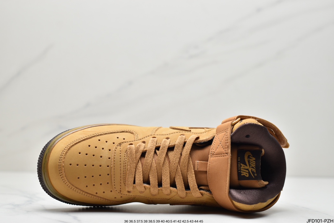 170 Nike Air Force 1 CO.JP Retro SP”Wheat Mocha”空军一号高帮经典百搭休闲运动板鞋DC7504