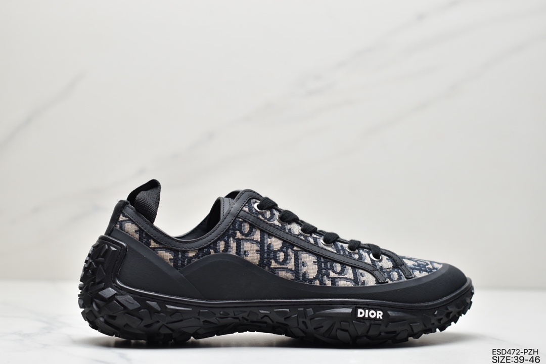 430 Dior迪奥 B28 Oblique Low Top Sneakers B28低帮系列复古劳工风百搭运动休闲板鞋4804328000