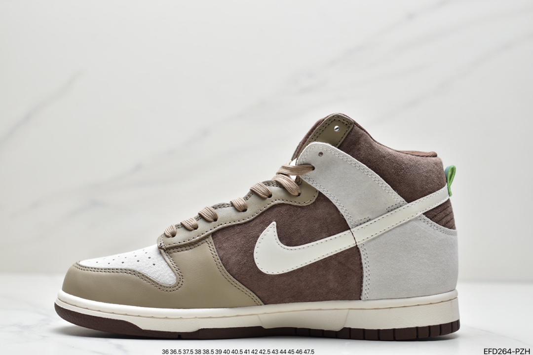 390 耐克Nike Dunk High ”Light Chocolate” 高邦 DH5348-100