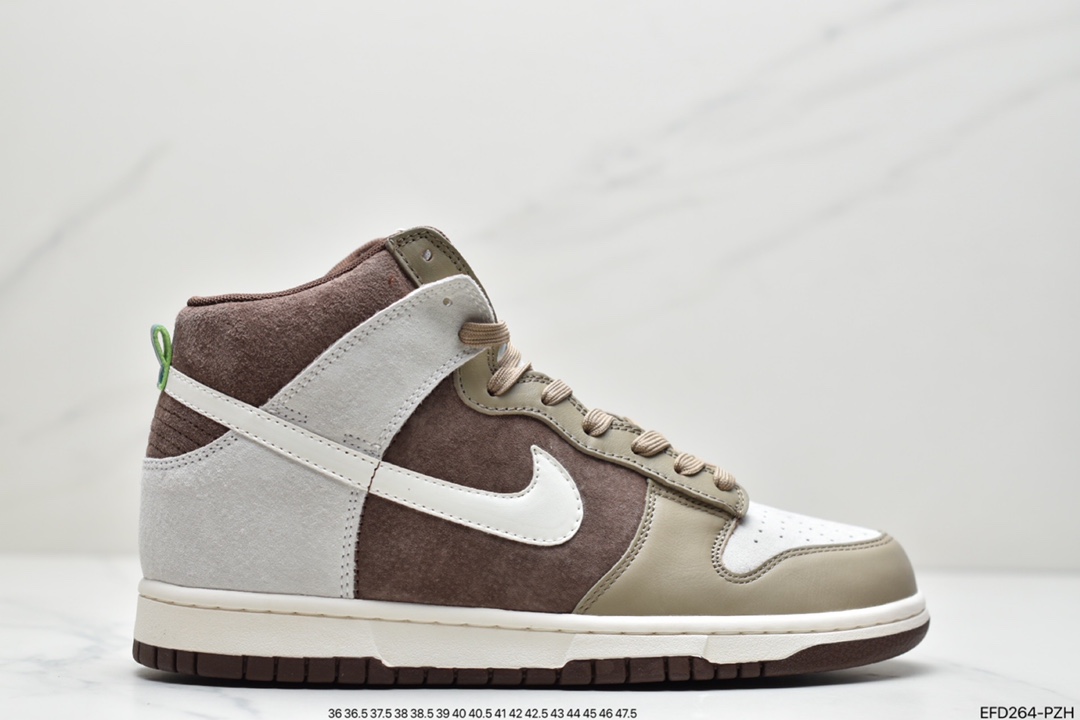 390 耐克Nike Dunk High ”Light Chocolate” 高邦 DH5348-100