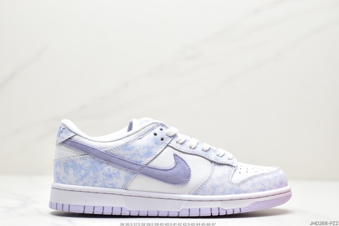 190 耐克 Nike SB Dunk Low 扣篮系列 白紫 复古低帮休闲运动滑板板鞋DD1503-116