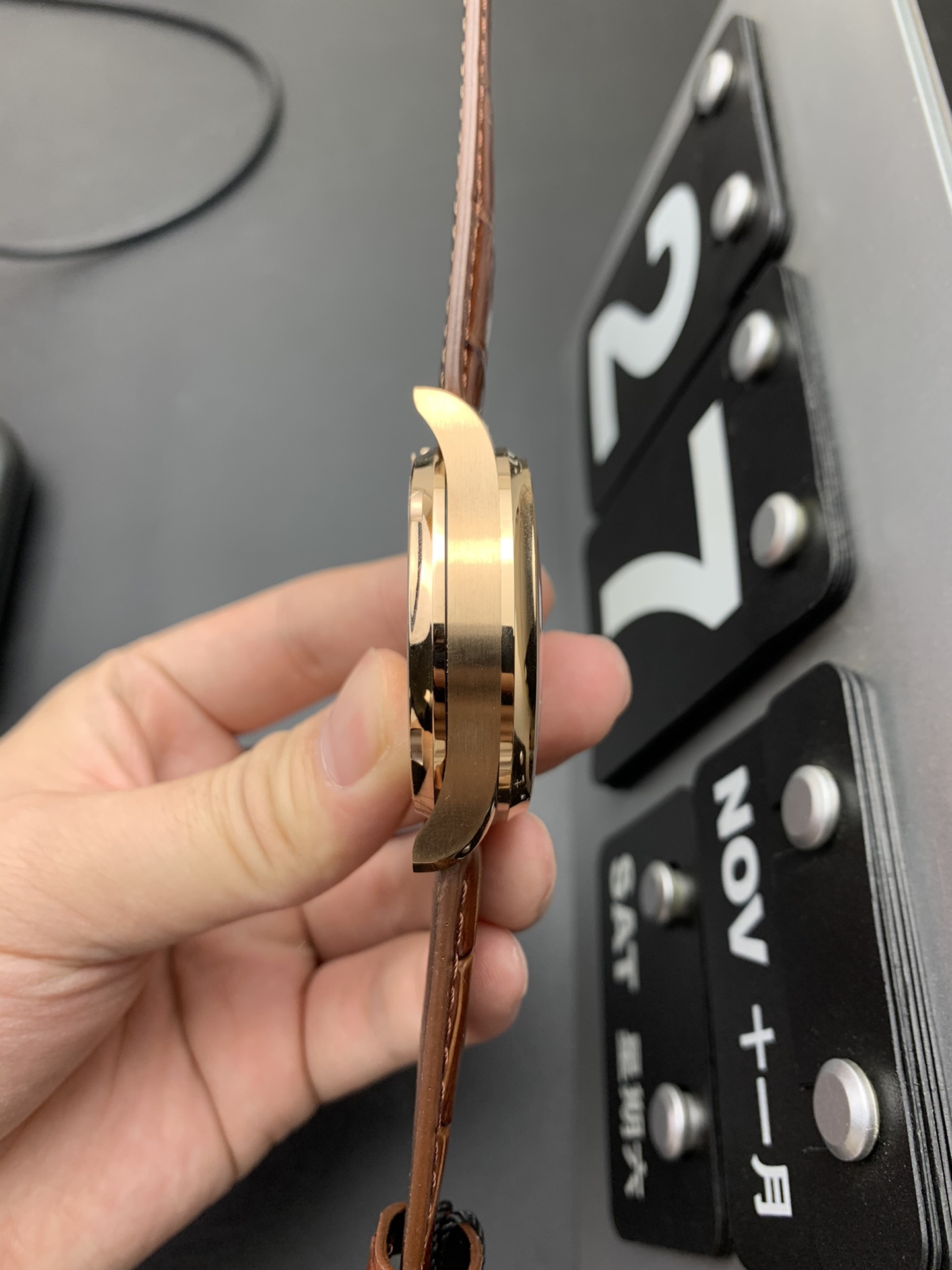 IWC 玫瑰金葡七
