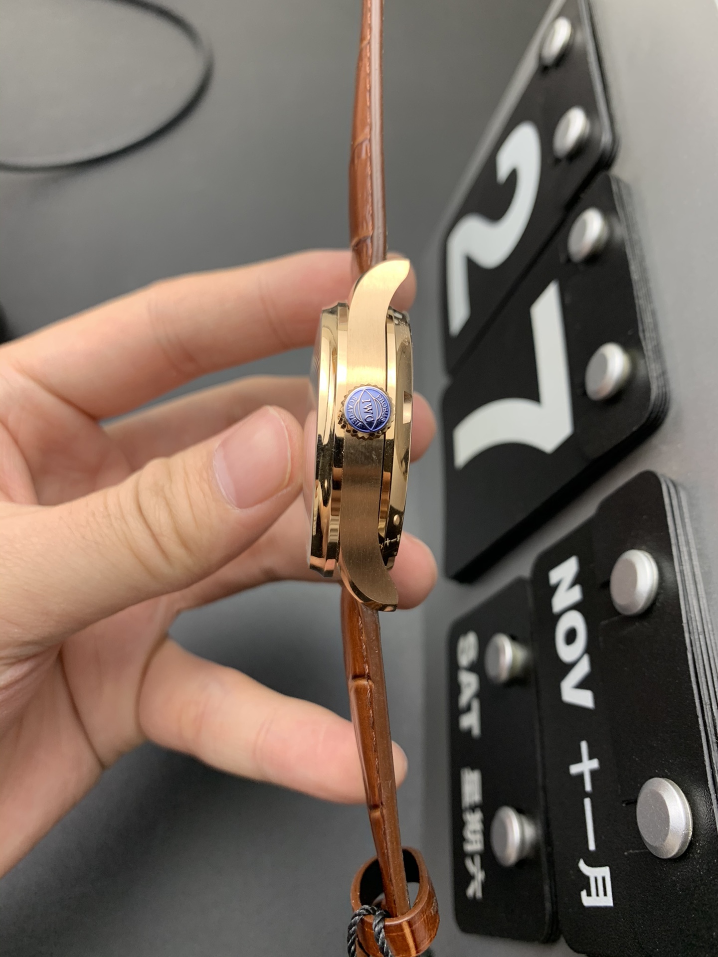 IWC 玫瑰金葡七