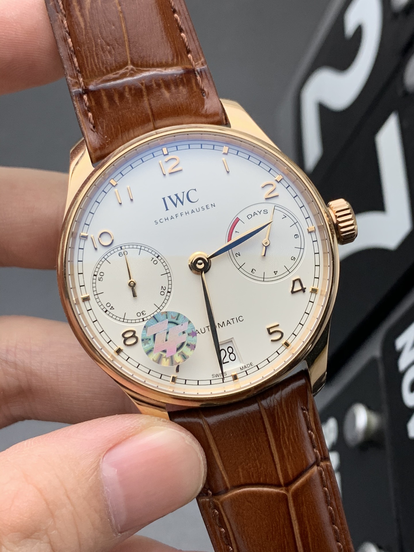 IWC 玫瑰金葡七