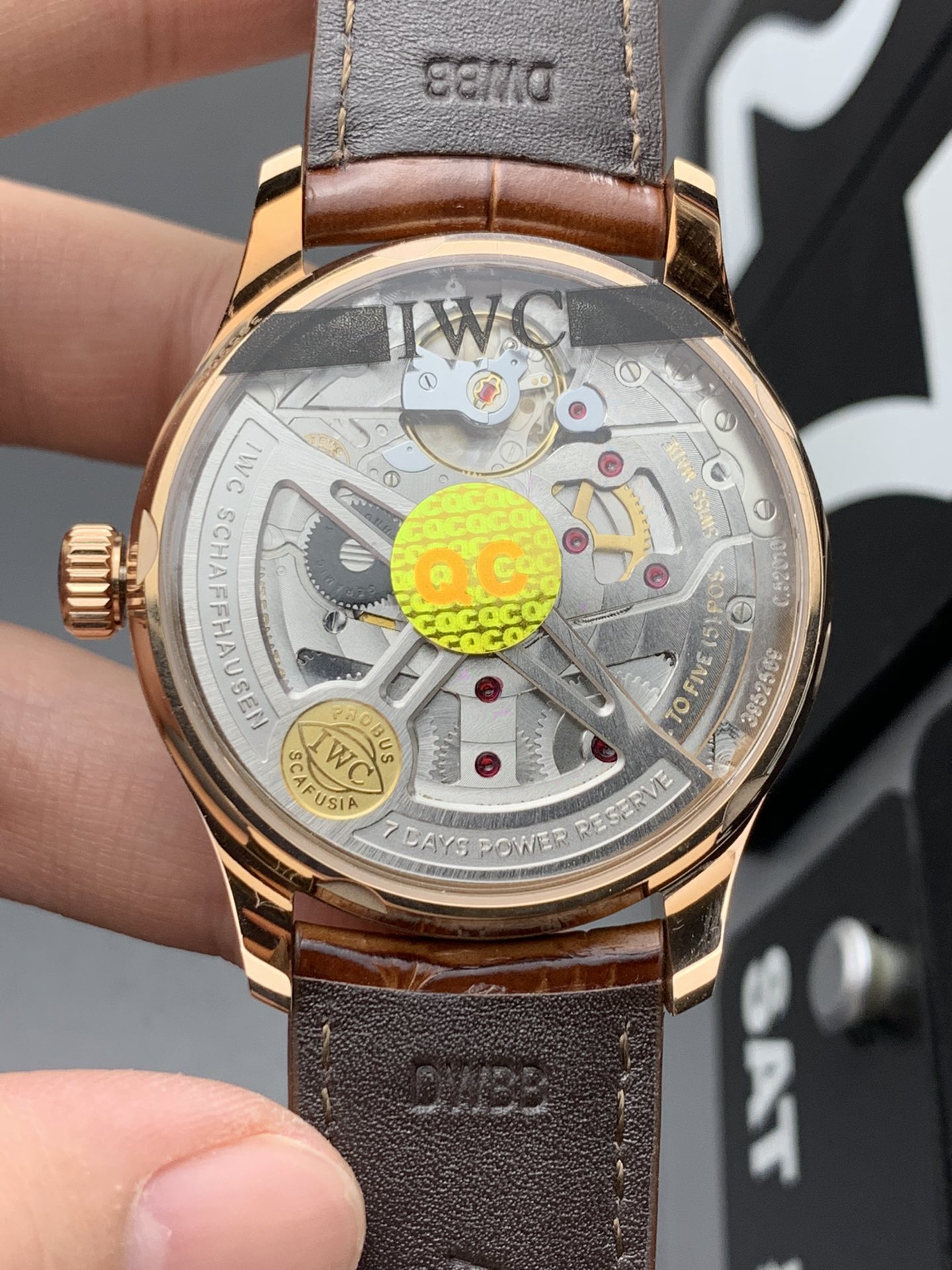 IWC 玫瑰金葡七