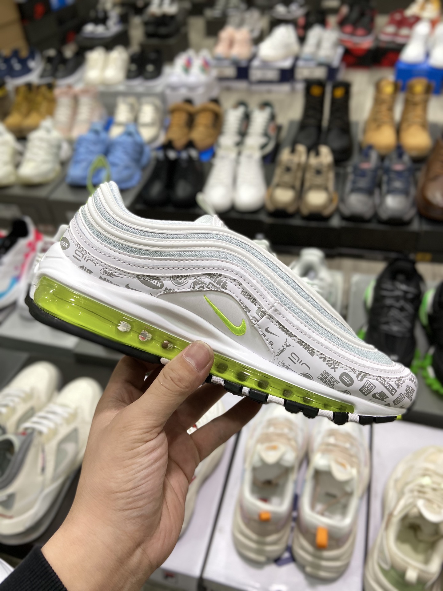 220 耐克Nike Wmns Air Max 97 复古气垫百搭休闲运动慢跑鞋DH0006-100