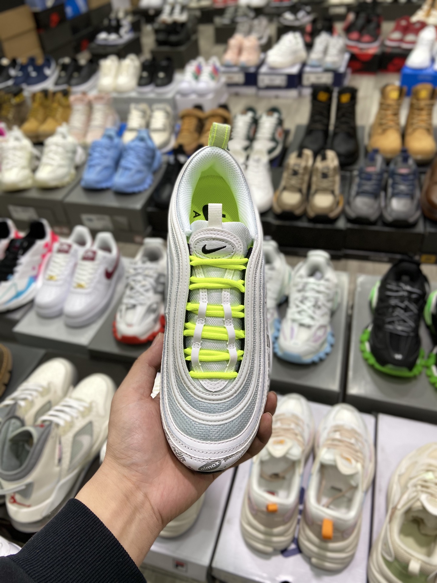 220 耐克Nike Wmns Air Max 97 复古气垫百搭休闲运动慢跑鞋DH0006-100