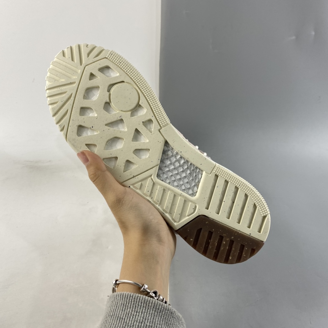 P240  Adidas Rivalry RM Low Boost 条纹撞色厚底高帮休闲板鞋 EE4983