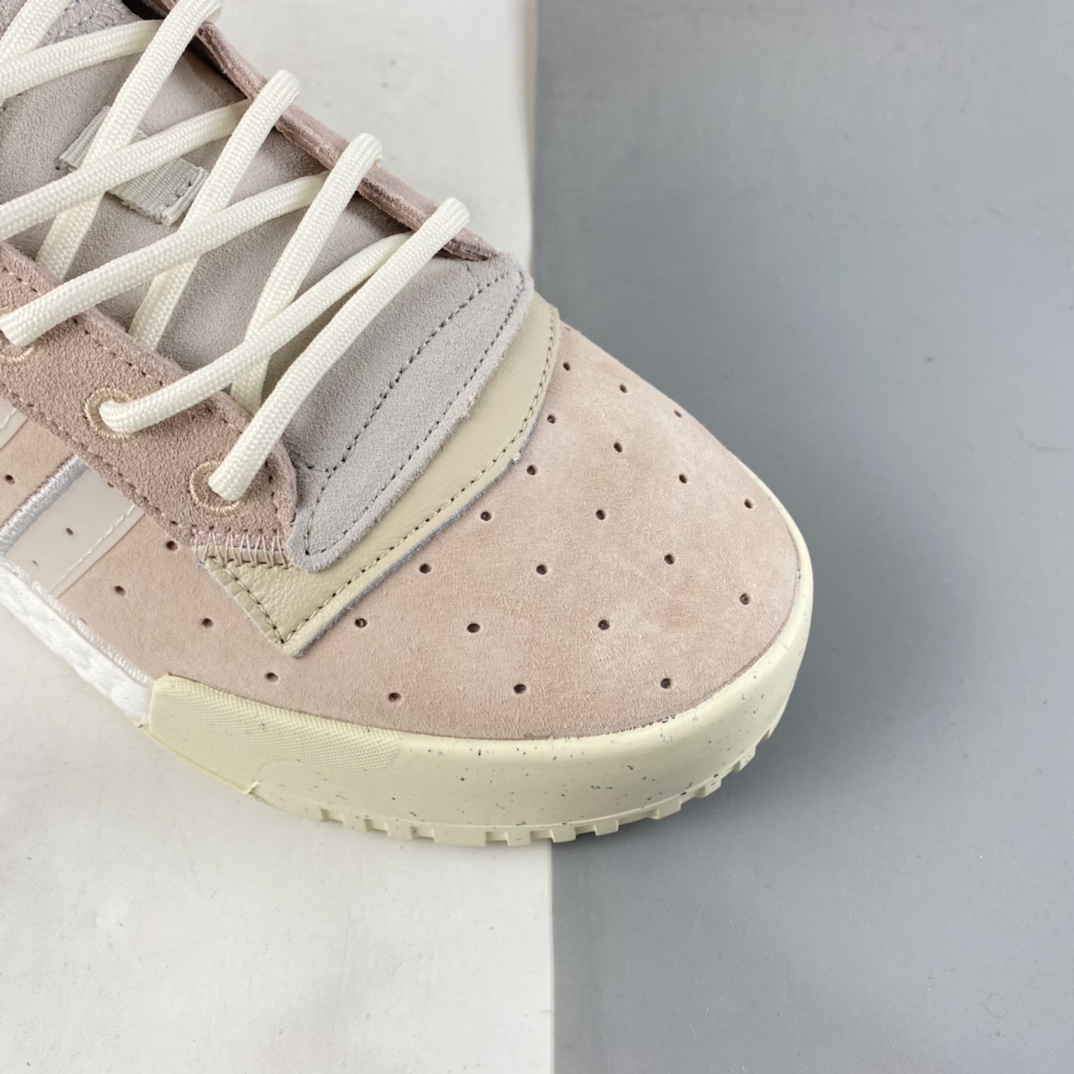 P240  Adidas Rivalry RM Low Boost 条纹撞色厚底高帮休闲板鞋 EE4983