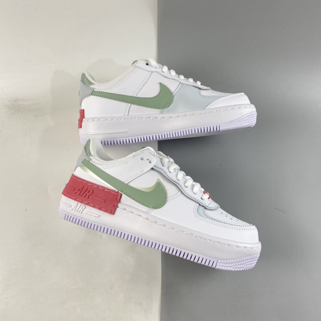 P200  NIKE Air Force 1 Shadow 空军一号轻量增高低帮百搭板鞋 CI0919-112