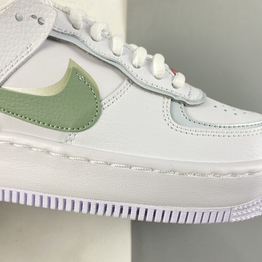 P200  NIKE Air Force 1 Shadow 空军一号轻量增高低帮百搭板鞋 CI0919-112