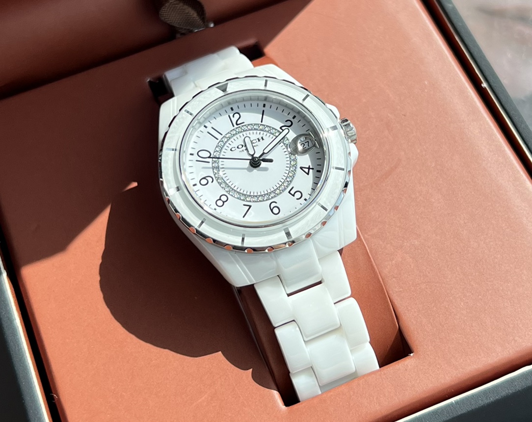 Coach蔻驰 PRESTON系列女士石英腕表