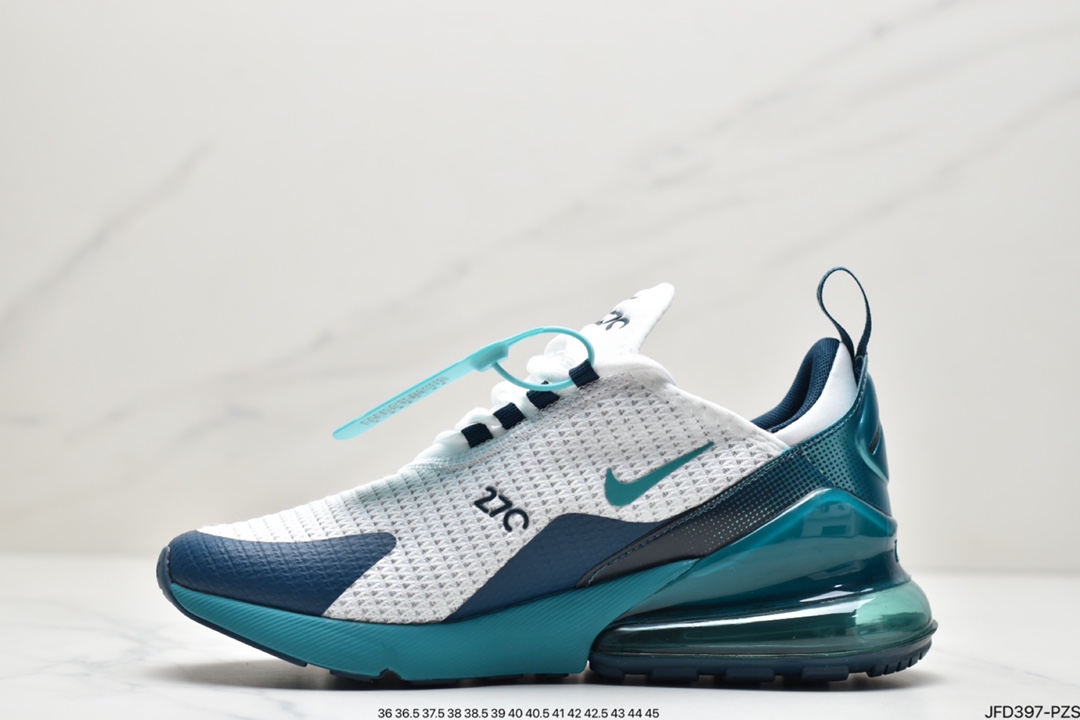 170 耐克Nike NIKE AIR MAX 270 FLYKNIT 混合科技透气后掌半气垫慢跑鞋 AH8050