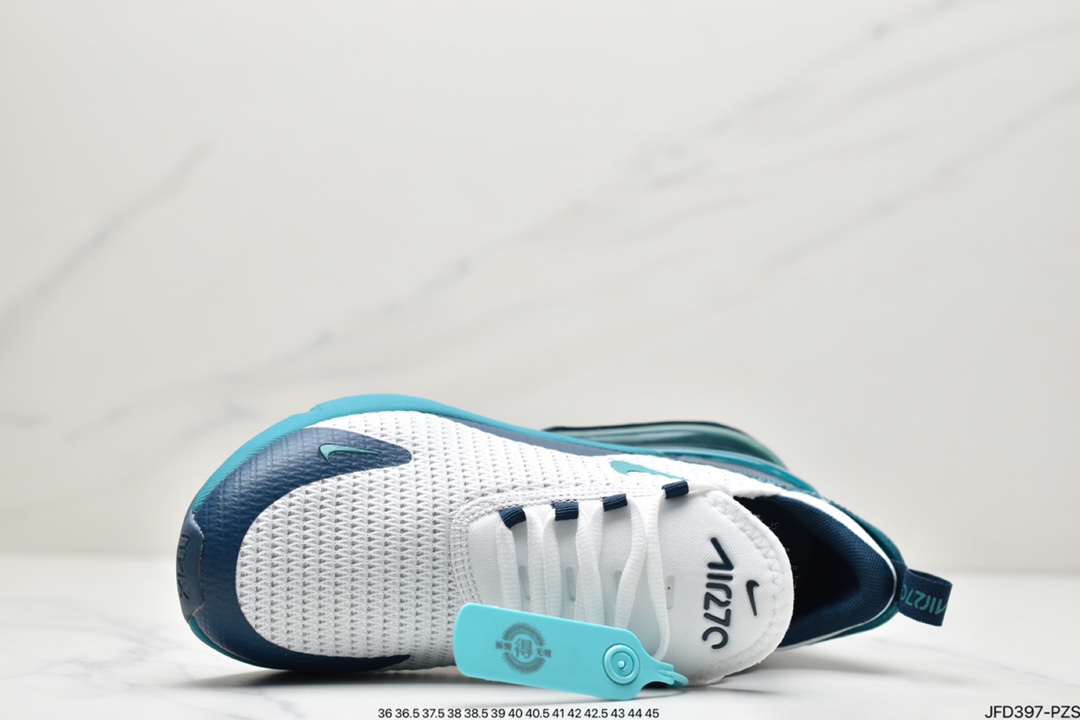 170 耐克Nike NIKE AIR MAX 270 FLYKNIT 混合科技透气后掌半气垫慢跑鞋 AH8050