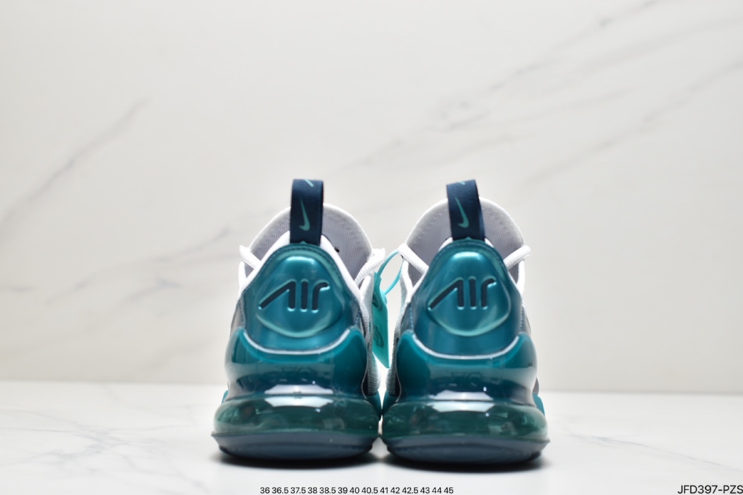 170 耐克Nike NIKE AIR MAX 270 FLYKNIT 混合科技透气后掌半气垫慢跑鞋 AH8050