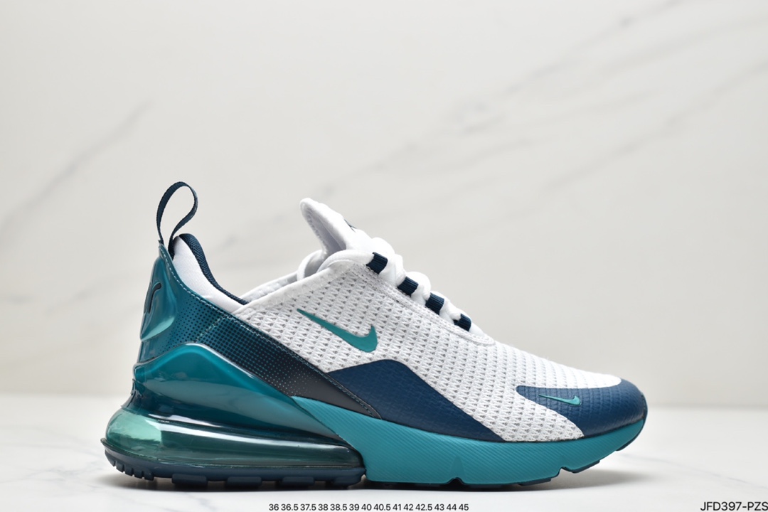 170 耐克Nike NIKE AIR MAX 270 FLYKNIT 混合科技透气后掌半气垫慢跑鞋 AH8050